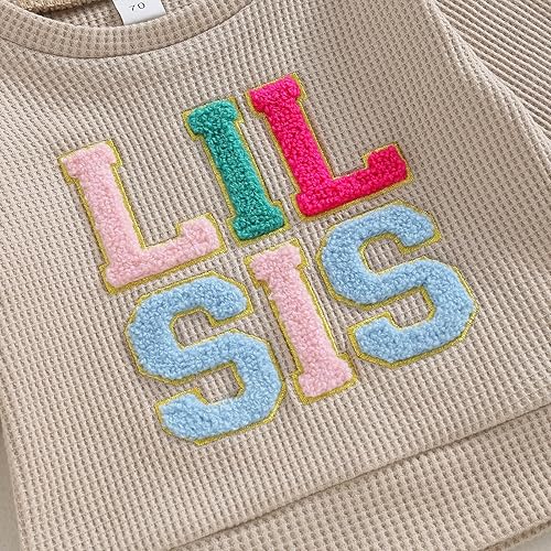 Miniatura 5 de TheFound Ropa de primavera para bebé recién nacida, traje de San Valentín, manga larga, estampado de corazón, sudadera con pantalones