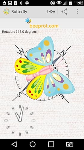 Bússola Borboleta