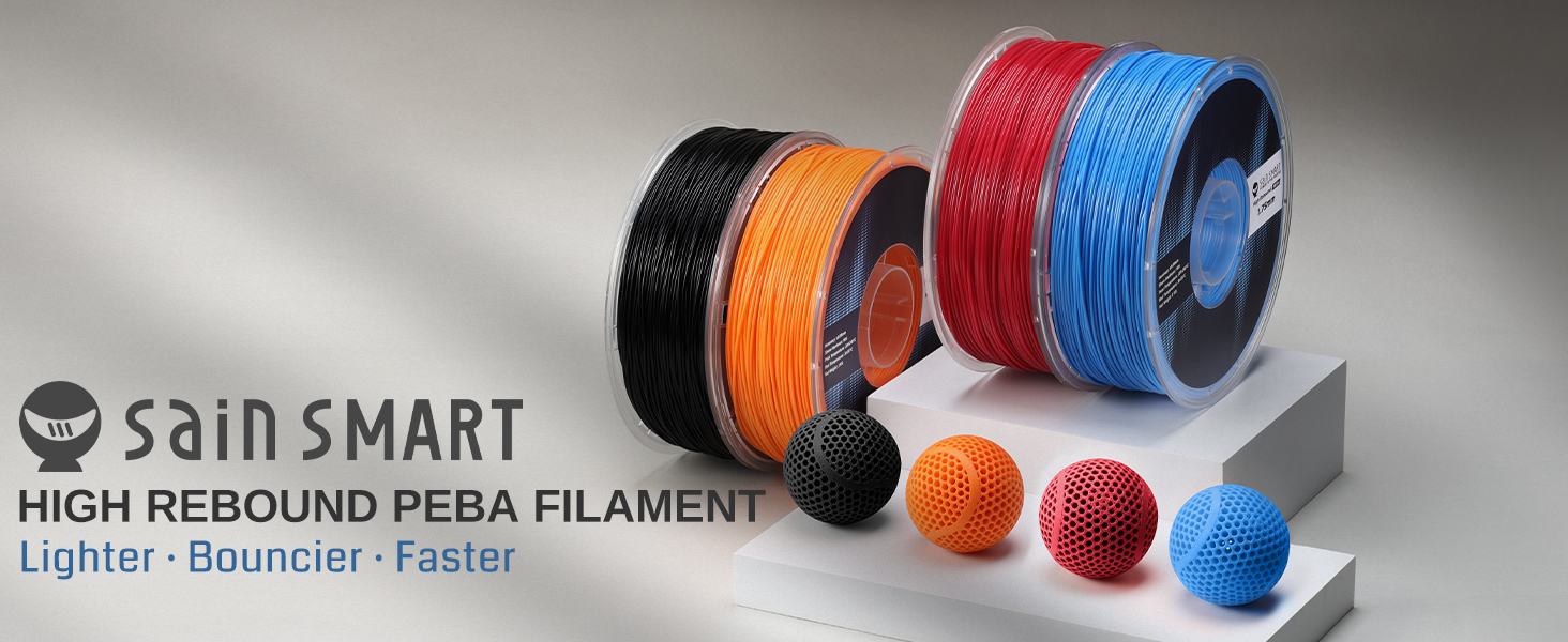 Amazon.co.jp: SainSmart PEBA 高反発 90A フレキシブルフィラメント