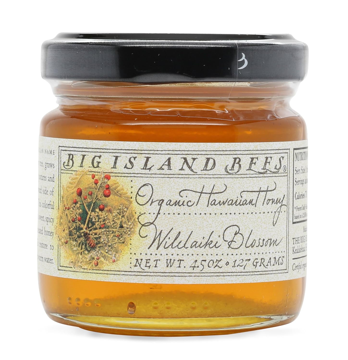 BIG ISLAND BEES Honey Wilelaiki, 4.5 OZ