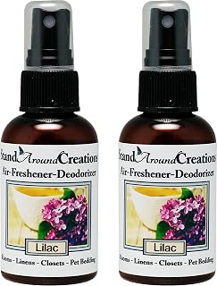 Set of 2 - Concentrated Spray For Room/Linen/Room Deodorizer/Air Freshener - Scent - Lilac- This sweet floral smells like true lilacs in full bloom. 2 fl. oz.