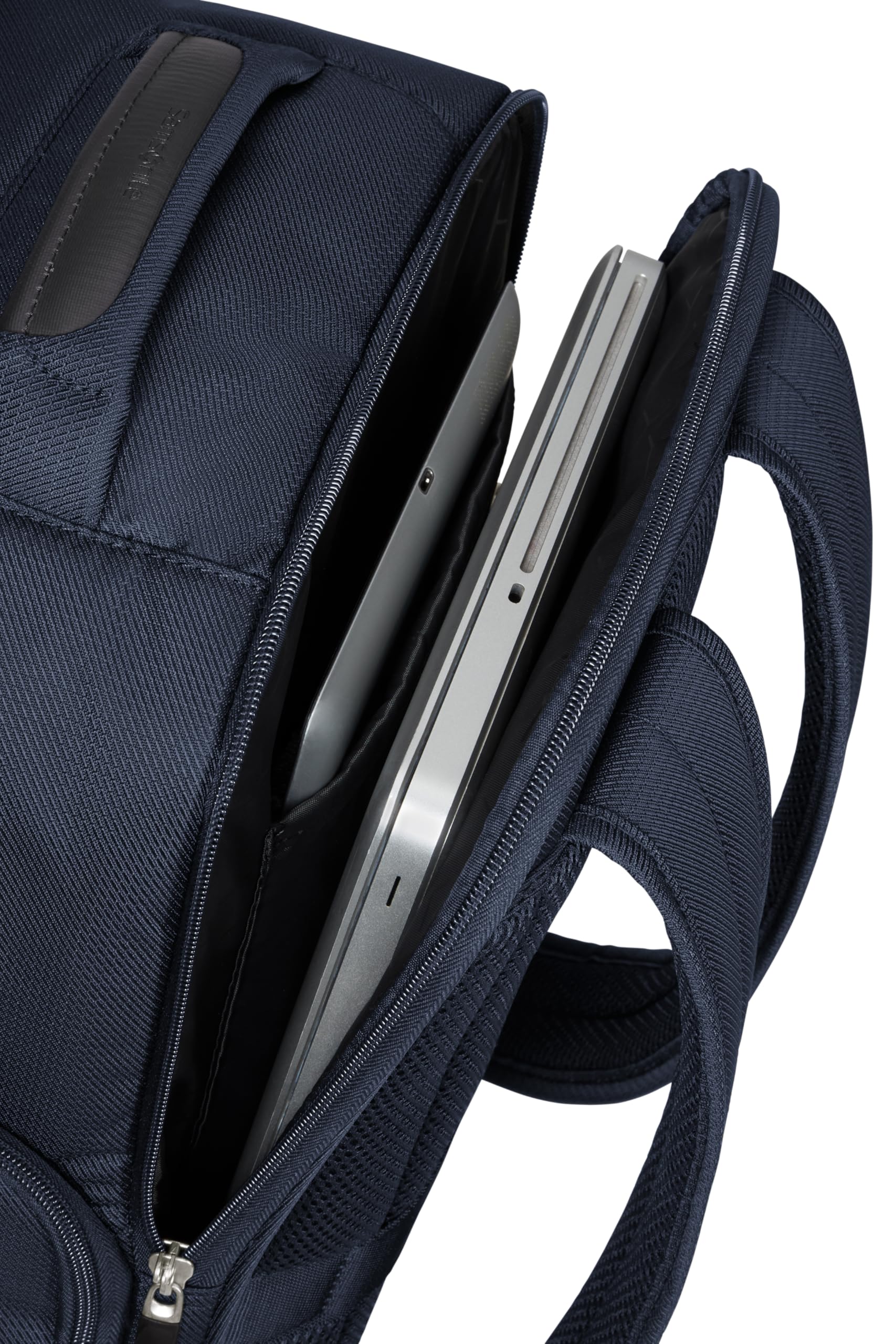 Samsonite Spark SNG Eco - Plecak Kabinowy 40x30x20 cm - Bagaż Podręczny dla Ryanair, Wizz Air & Vueling, Torba Pod Siedzenie z Kieszenią na Laptopa 15.6", 26 L, 0.80 KG, Niebieski (Midnight Blue)