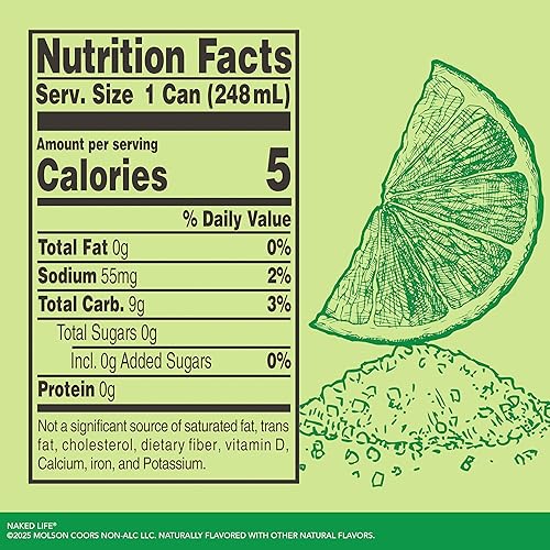 Miniatura 2 de Naked Life Cóctel sin alcohol (Margarita)