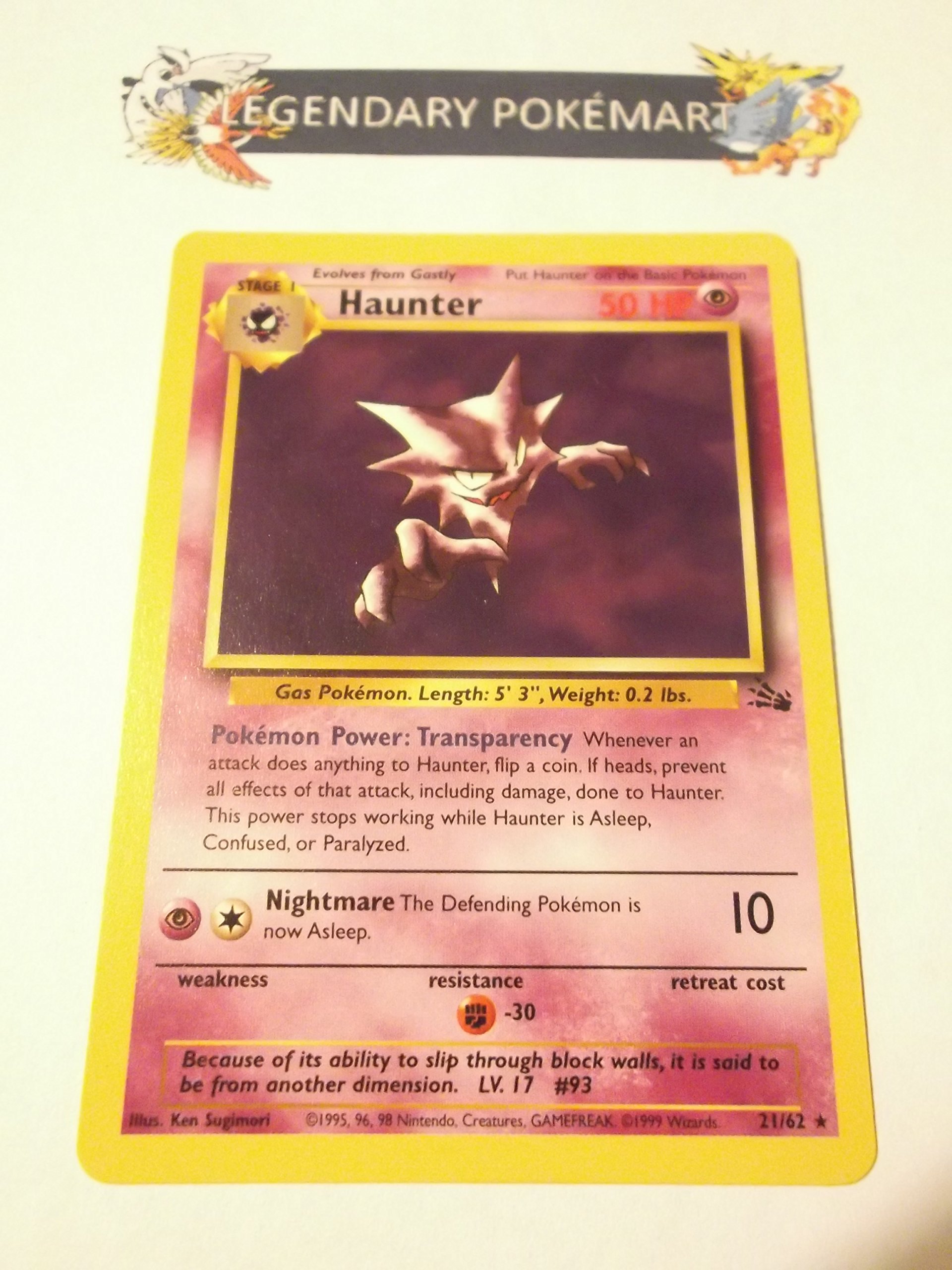 Pokémon Haunter - Fossil - 21 [Toy]