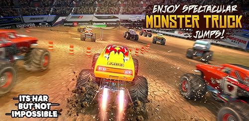 Monster Truck Hot wheels drive ahead race off monster truck stunts car racing drifting - euro truck