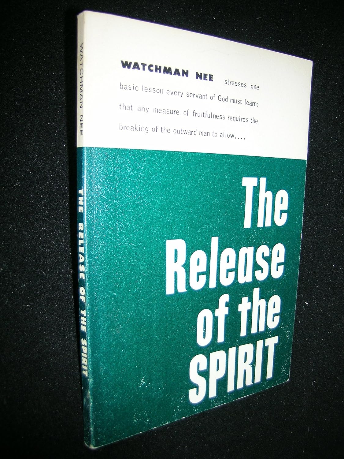The Release of the Spirit Nee, Watchman 圖書