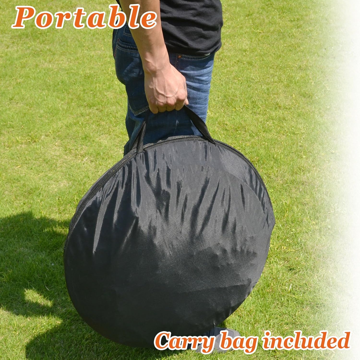 Strong Camel Pet Fun House Cat Dog Playpen Feline Funhouse Portable Exercise Tent with Carry Bag