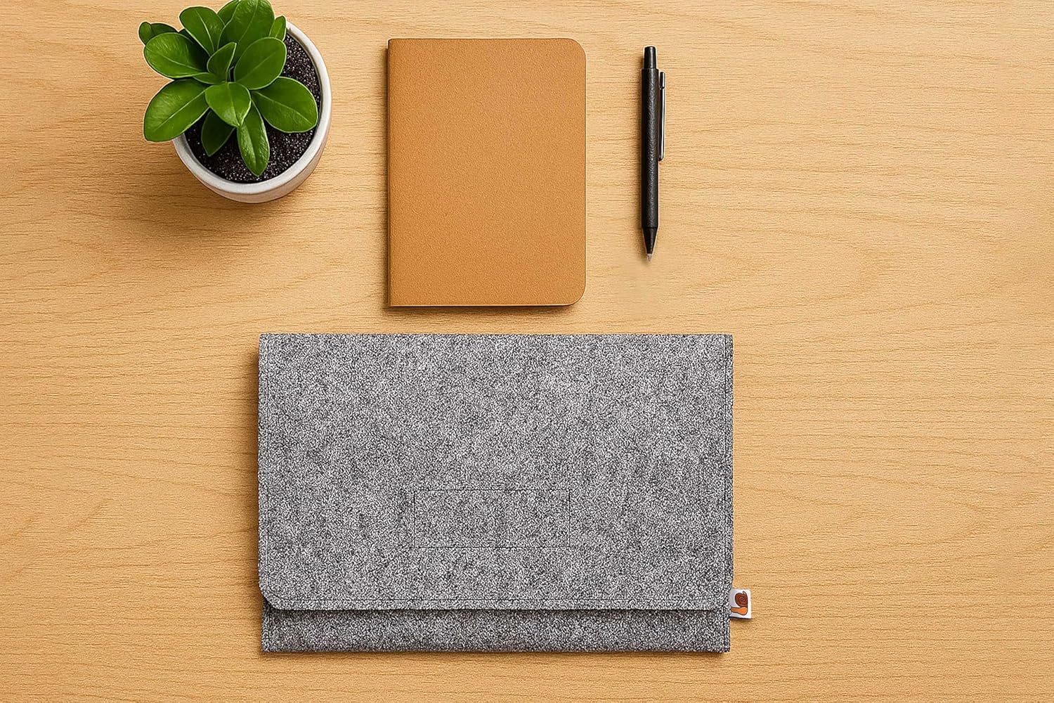 Tablet Felt Cover Compatible with Supernote Manta and Nomad – Handmade Tablet Cover Case