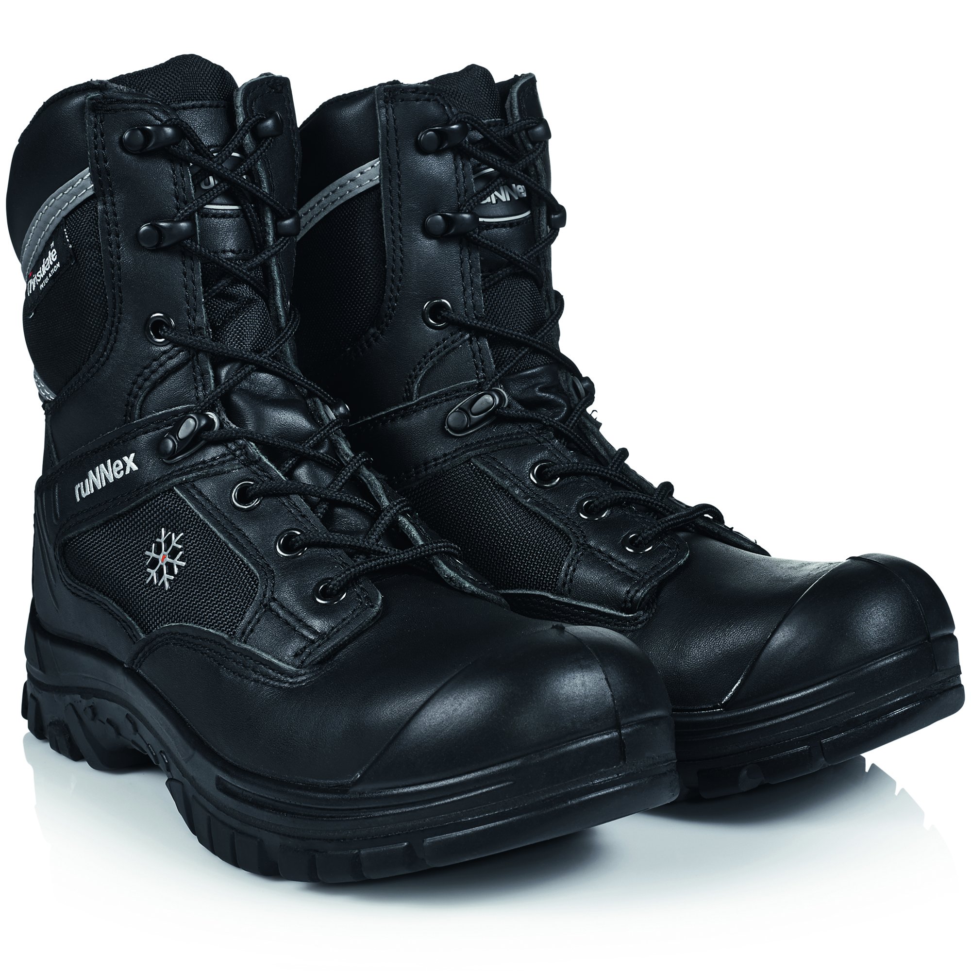 ruNNex Winter Sicherheitsstiefel S3 WinterStar mit Thinsulate-Futter Größe 43, schwarz, 5330