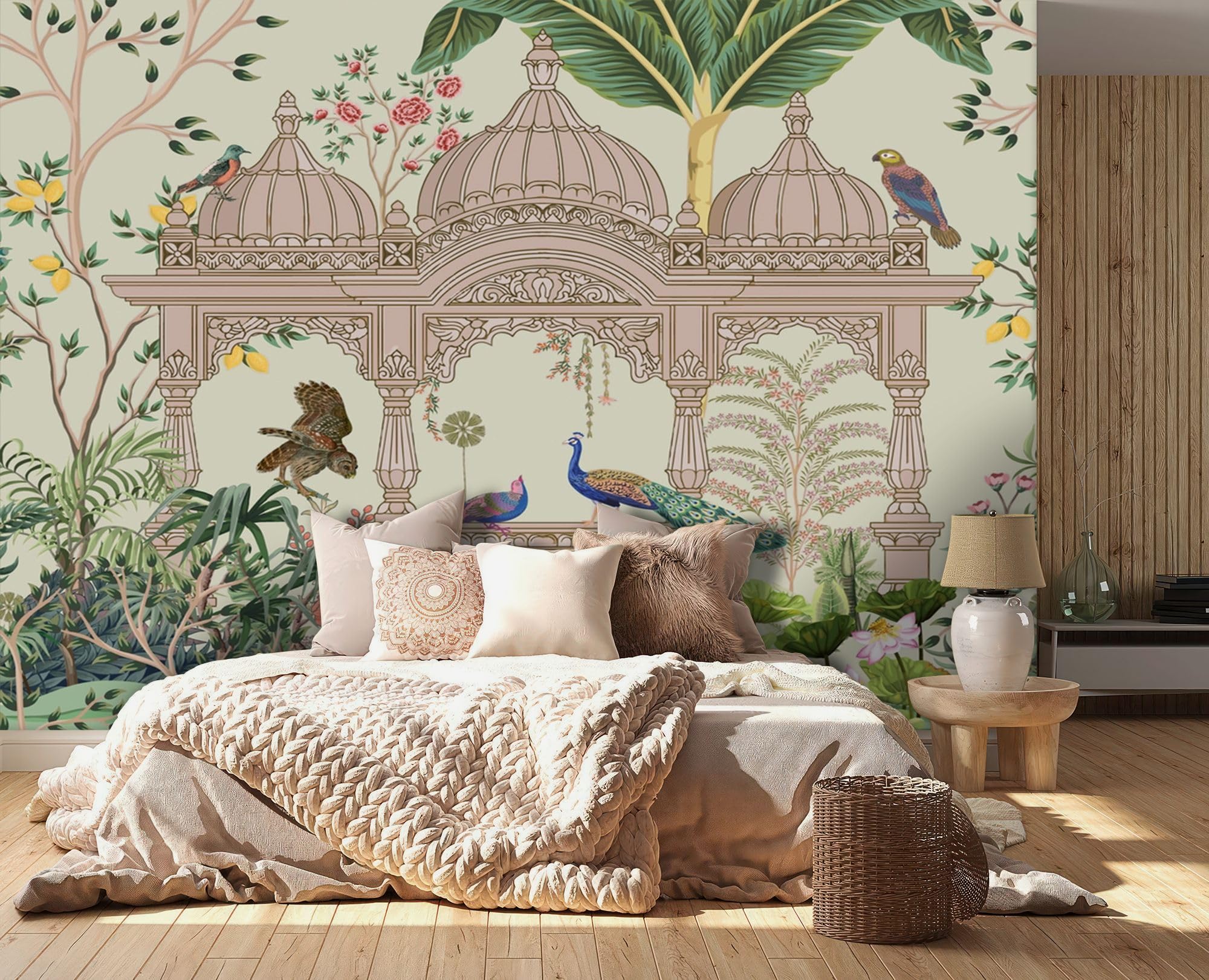 999STORE Traditional Mughal Garden Dome Indian Wallpaper Ethinic Wallpaper Wallpaper for Walls Bedroom (Non8X60440) (B0DB5DYJLC) Amazon Price History, Amazon Price Tracker