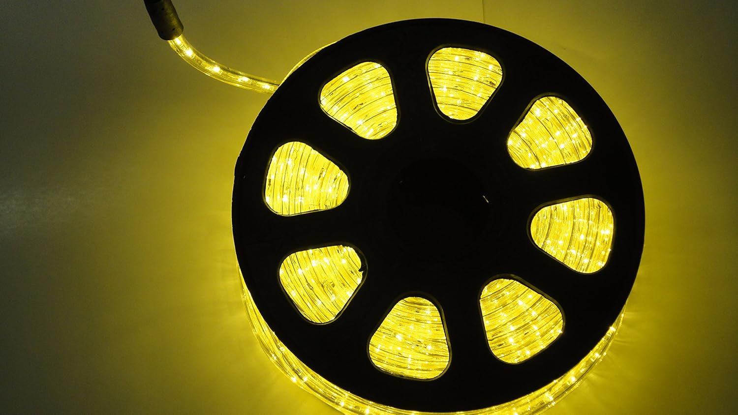 150'feet Warml White Color LED Hoilday Rope Light with Accessorise 110v-130v