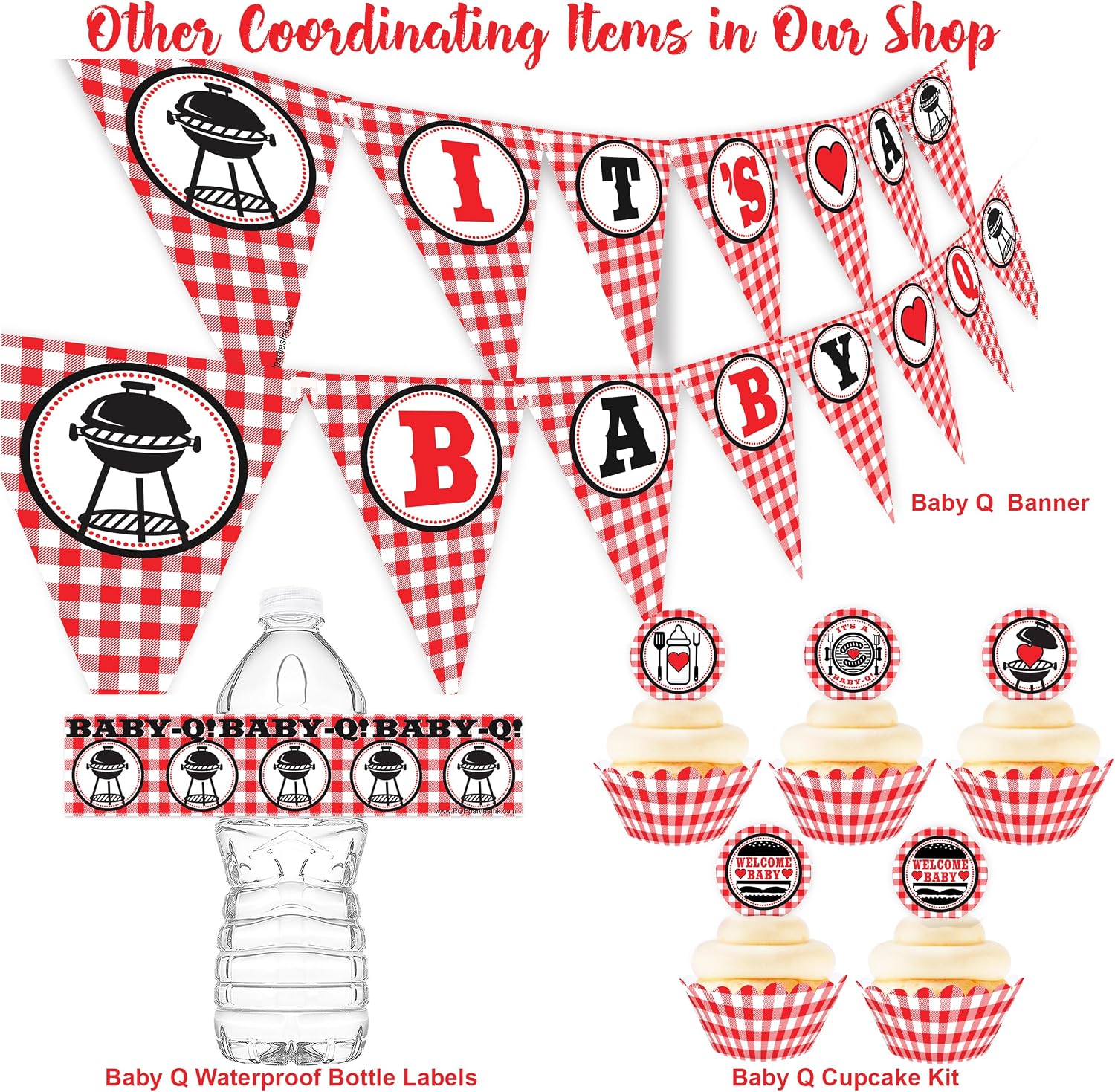 I Do BBQ Waterproof Bottle Labels - 20 Bottle Labels - Engagement Party Decorations - I Do BBQ Party Supplies - Picnic Decorations - I Do only