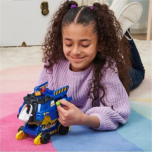 Miniatura 3 de Paw Patrol, Chase Rise and Rescue Transforming Toy Car with Action Figures and Accessories, Kids Toys for Ages 3 and up