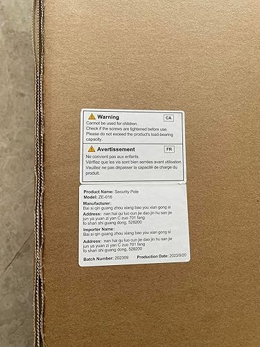 Miniatura 8 de Barra de seguridad de piso a techo, barra de transferencia de baño para ancianos, barra de agarre montada en tensión, poste de pie, asistencia de