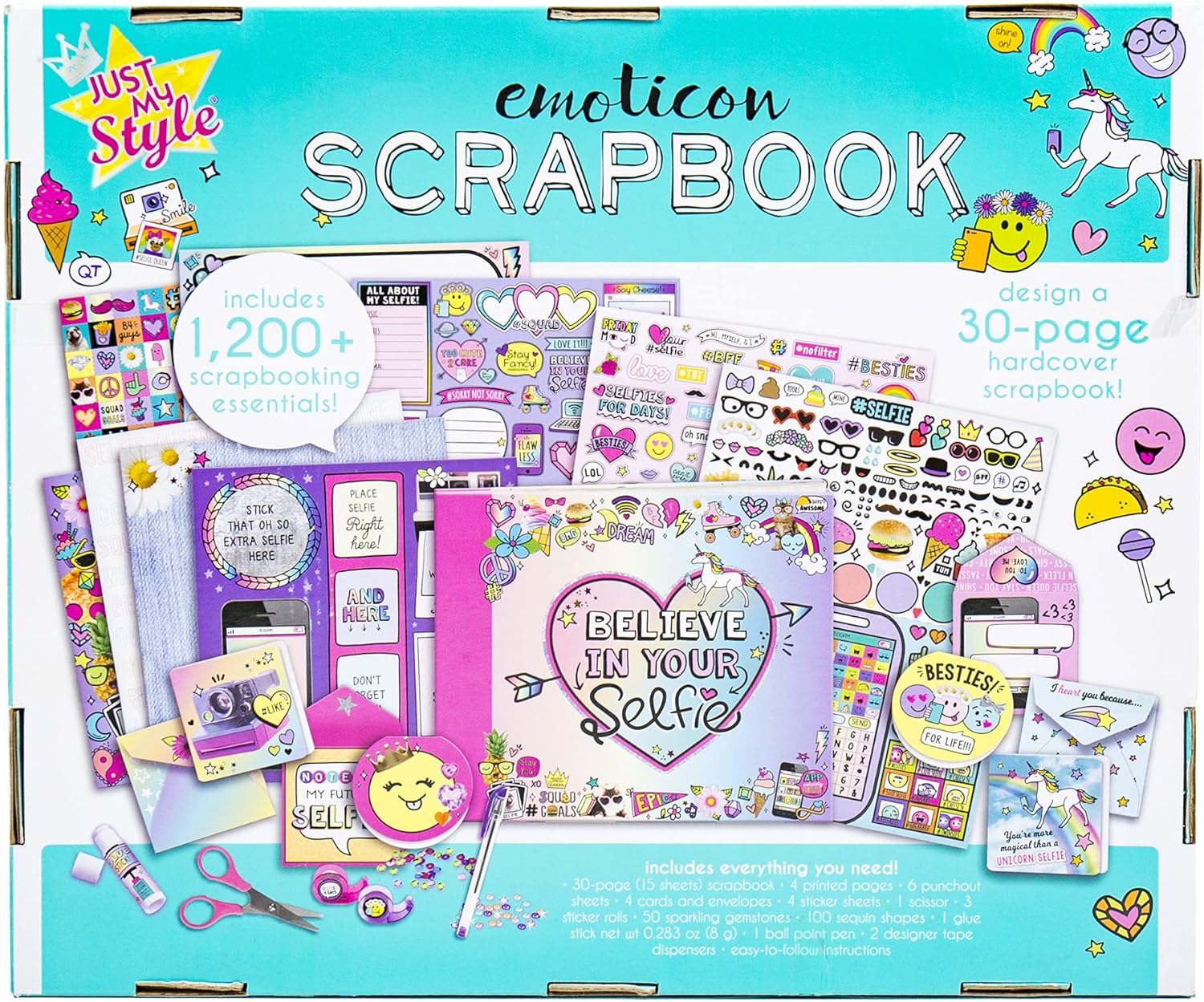 Just My Style Emoticon Scrapbook by Horizon Group USA