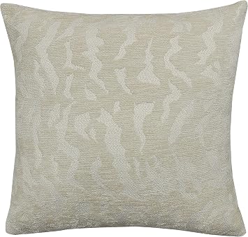 Riverbrook Home Zippered Pillow Cover, Taylor Ivory - White, 20 x 20-Inch