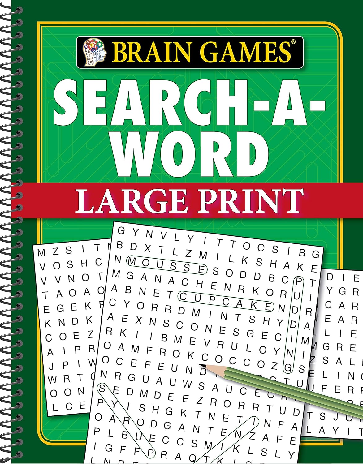 Brain Games - Search-A-Word - Large Print (96 Pages) (Brain Games Large ...