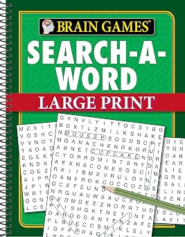 Brain Games - Search-A-Word - Large Print 96 Pages Brain Games Large Print