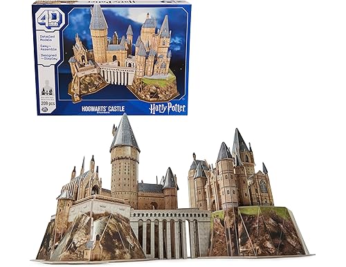 Harry Potter 3D Puzzle: Build Hogwarts Castle for Kids & Adults