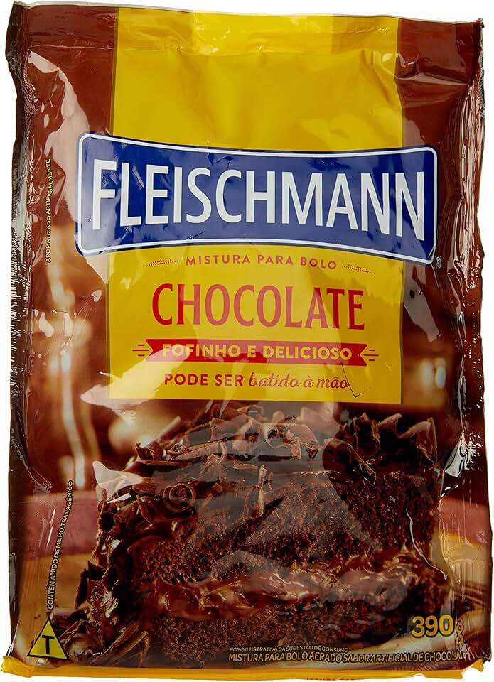 Mistura Para Bolo Fleischmann Chocolate 390G