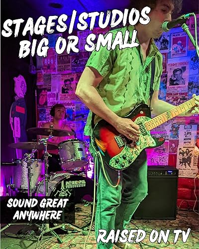 Miniatura 7 de Powered By Rock Cable de guitarra  Cable de instrumento de 10 pies para guitarras eléctricas y bajos, cable de 14 pulgadas con conector de ángulo