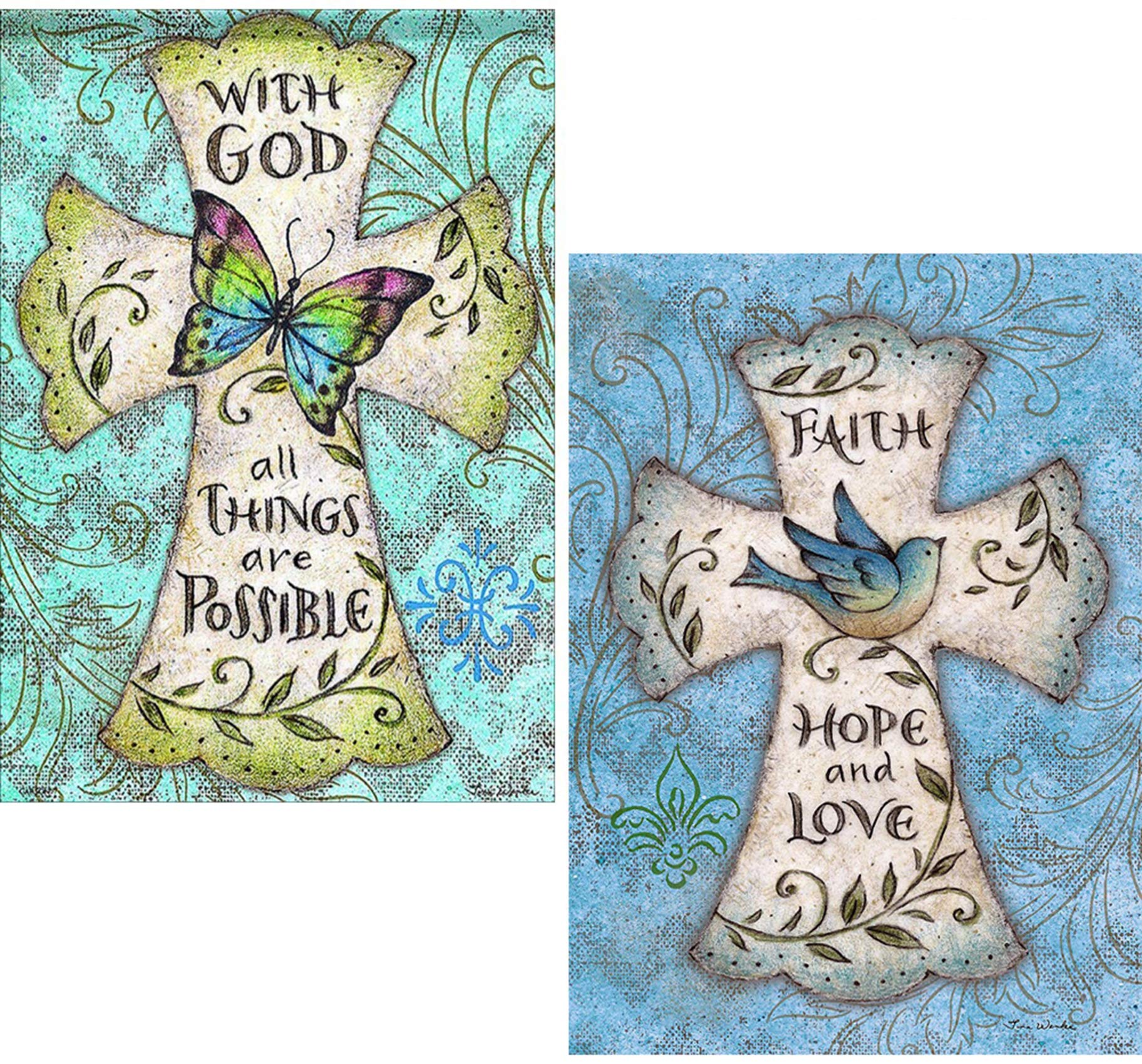 BENBO Kit De Broderie Diamant 5D à Faire Soi-même, 40 X 30 Cm