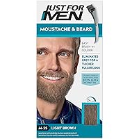Vista 67 de JUST FOR MEN Color Gel Mustache & Beard M-35 Marrón Medio 1 ea (Paquete de 4)