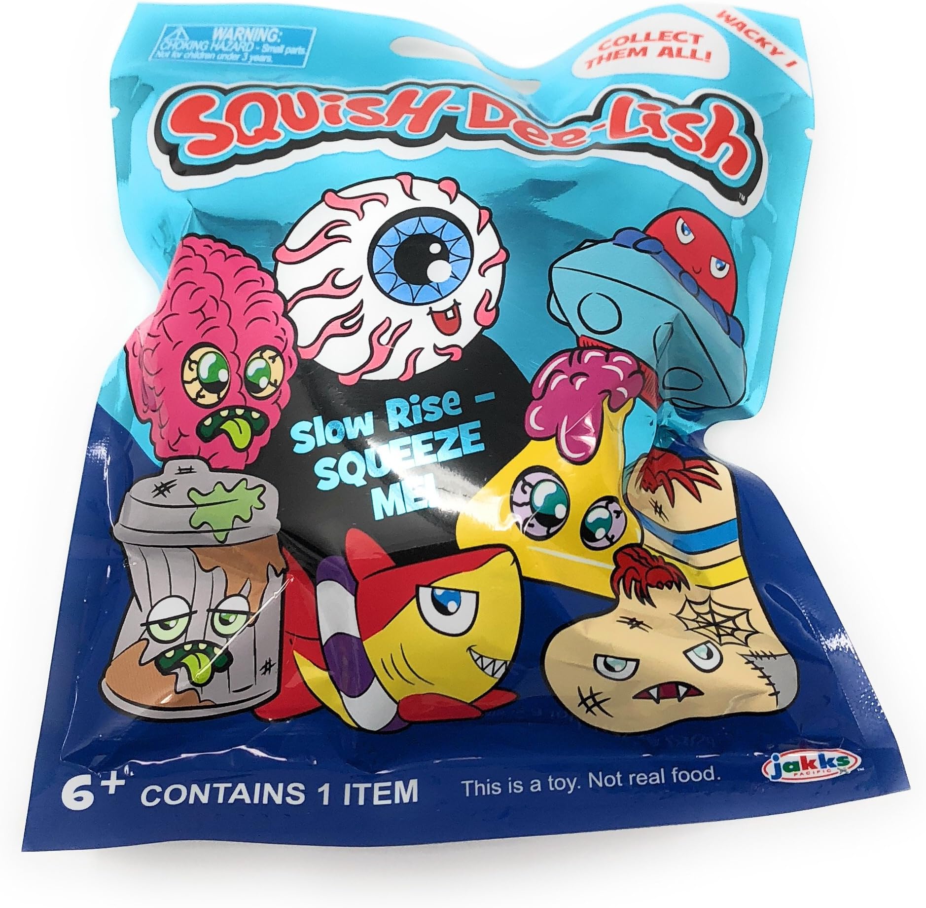 Squish-Dee-Lish Wacky Series 1 Gross Slow Rise