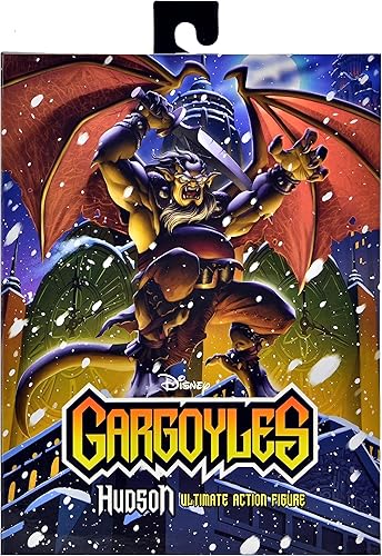 NECA Gargoyles Ultimate Hudson - Figura de acción a escala de 7 pulgadas