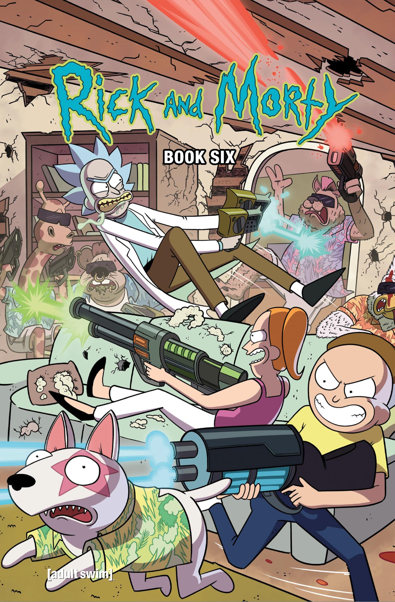 Rick And Morty Book Six: Deluxe Edition by Kyle Starks HARDBACK 9781620108895