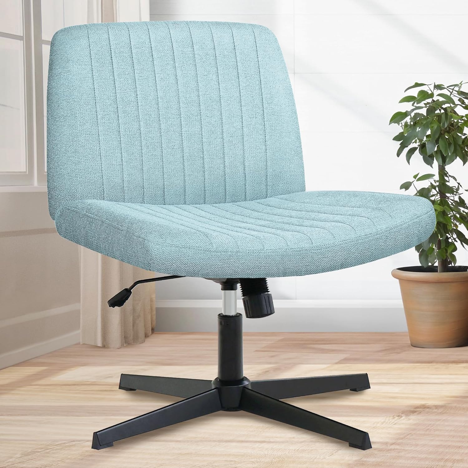 Orange Factory Criss Cross Chair No Wheel in Mint color
