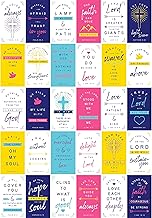 Bible Verse Cards - Inspirational Scripture Messages (60 Unique 3.5 inch x 2 inch Cards)