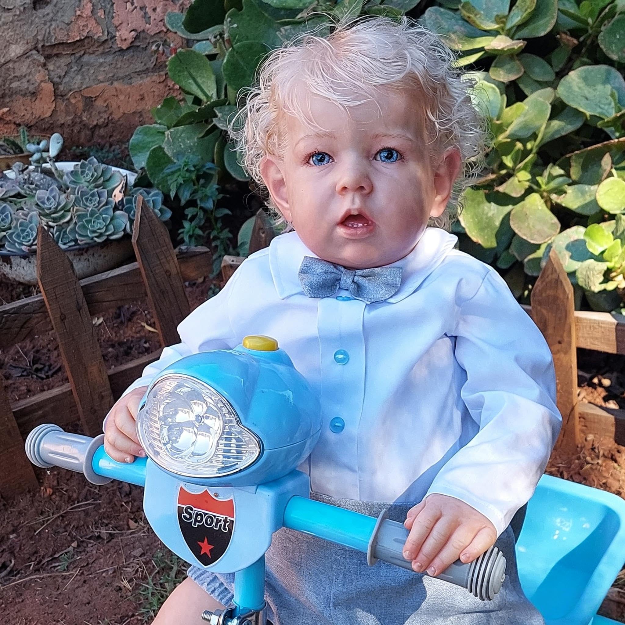 RXDOLL Duży rozmiar Reborn maluch lalki chłopiec blond włosy 71 cm realistyczne lalki Reborn Baby Boy miękka tkanina winylowa ciało realistyczny maluch lalka bobas ręcznie robiona zabawka dla dzieci