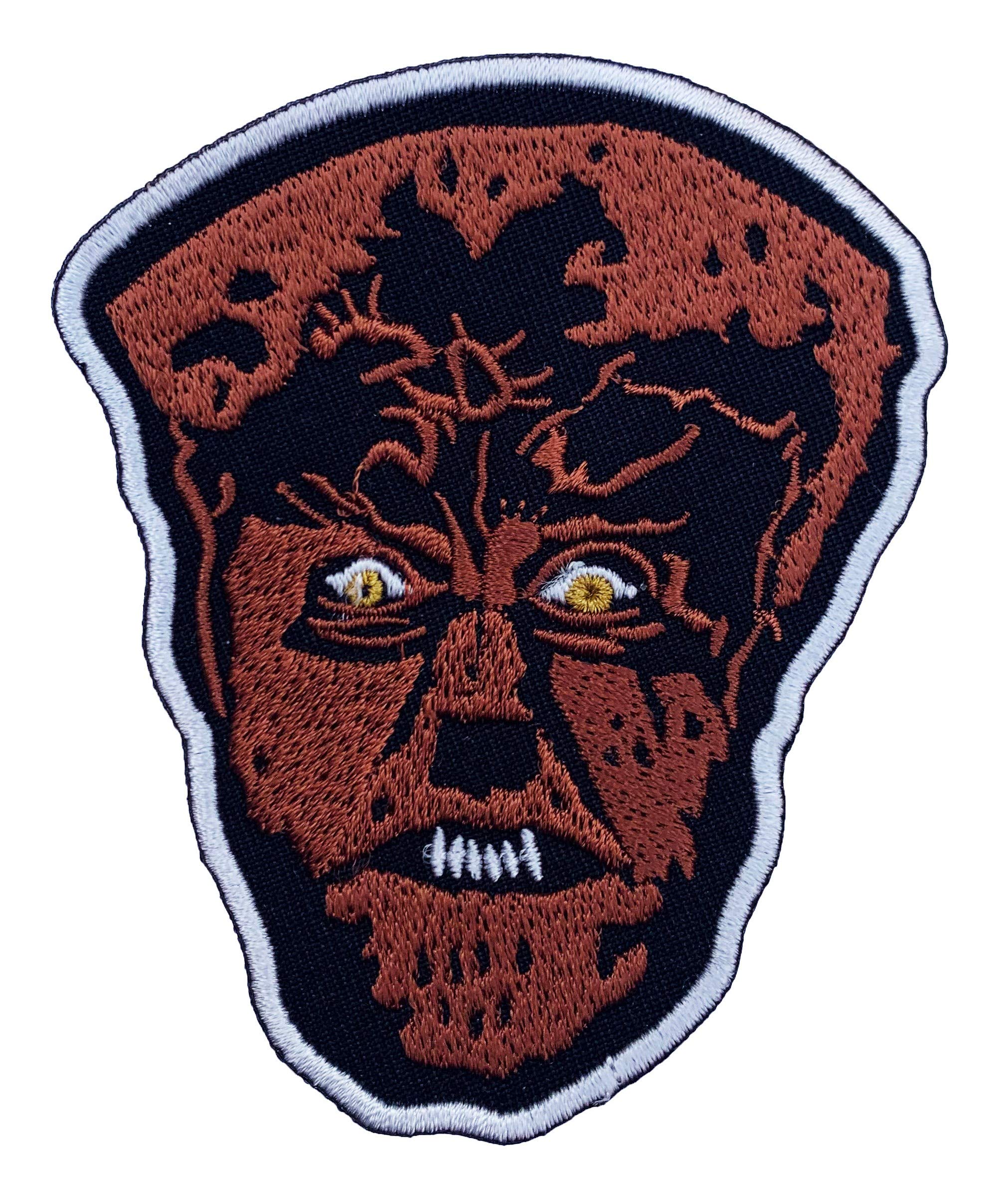 The Wolf Man Patch Embroidered Iron/Sew on Badge DIY Applique Lon Chaney Jr Horror Movie Souvenir Costume Universal Monster