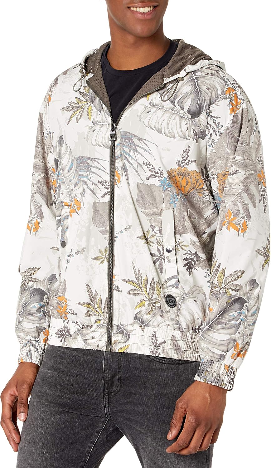 GUESS Men's Riot Floral Jacket 