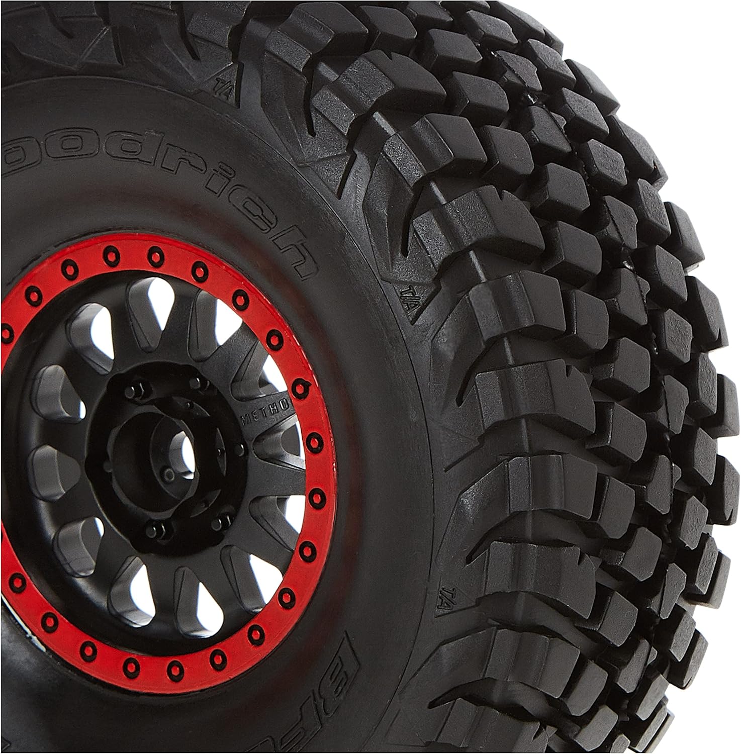 Traxxas 8474 Method Race Wheels with Bfgoodrich Baja Tires, Black