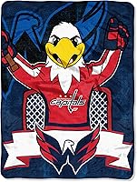 Vista 24 de Northwest NHL Unisex-Adult Micro Raschel Throw Blanket