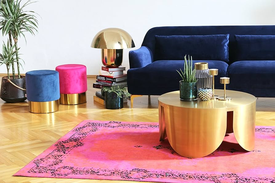 レア◼︎ KARE / カレ　スツール　チェリー ブラックブラス　リビングハウス レア◼︎ KARE / カレ スツール チェリー ブラックブラス