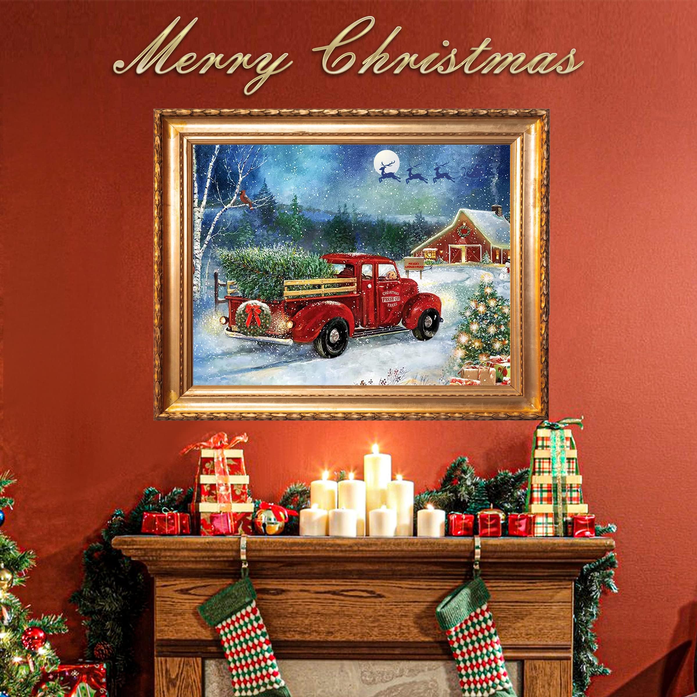 MytaYt Diamond Painting Weihnachten, 5D Diamant Pai Produktbild-Vorschau 11