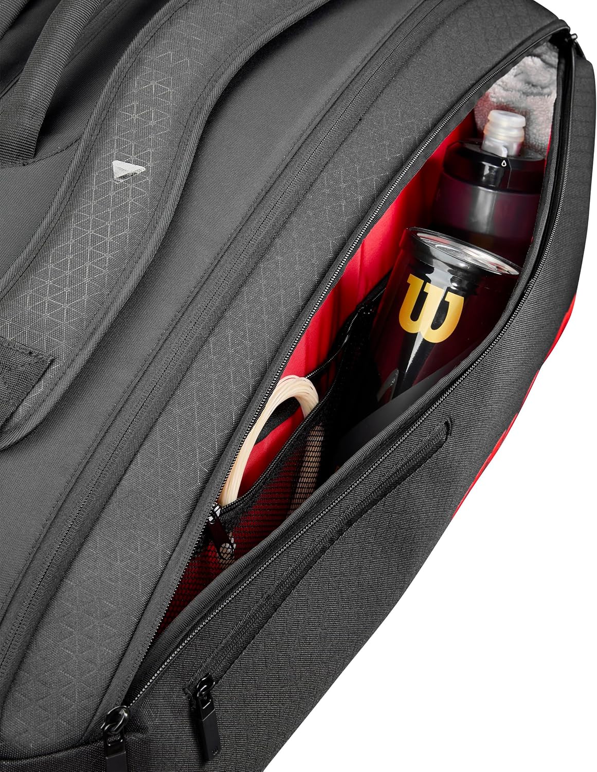 Wilson(ウイルソン) テニス ラケットバッグ CLASH (クラッシュ) V3 15PK RACQUET BAG ラケット2~15本まで収納可(中厚のラケットを基準) ブラック - Image 3