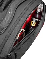 Vista 3 de Wilson(ウイルソン) テニス ラケットバッグ CLASH (クラッシュ) V3 15PK RACQUET BAG ラケット2~15本まで収納可(中厚のラケットを基準) ブラック