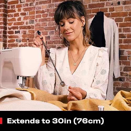 Vista 48 de NoCry Premium Agarrador flexible de 36”, herramienta magnética de recolección con fuerza de tracción de 16 lb y espejo telescópico para inspección