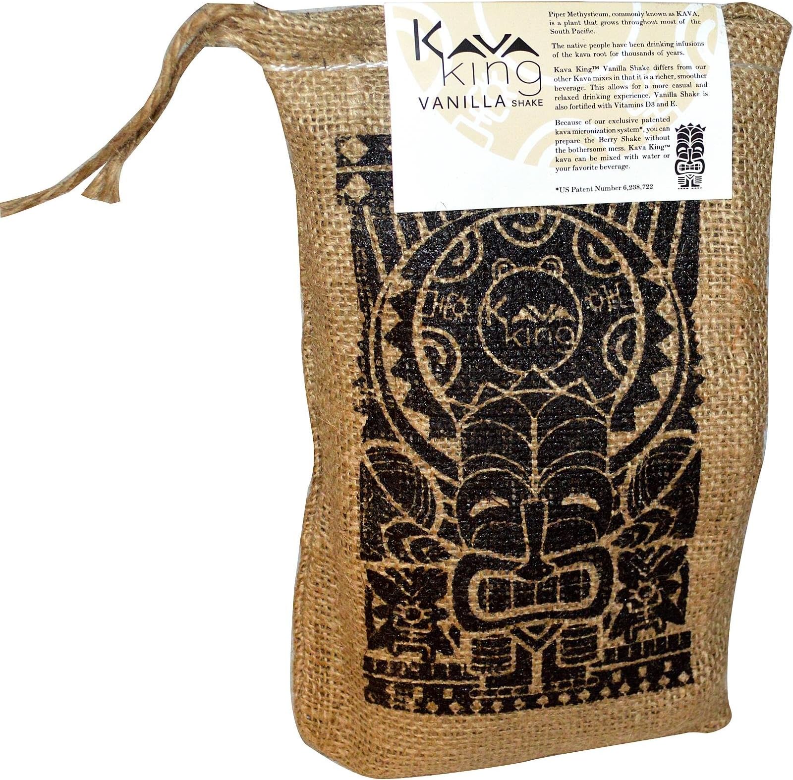 Kava King Products Inc Instant Drink Mix Vanilla Shake 1 2 lb 226 8 g
