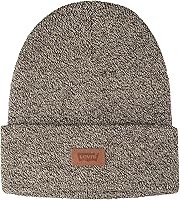 Vista 2 de Levi's All Season Comfy Leather Logo Patch Cuffed Hero Beanie
