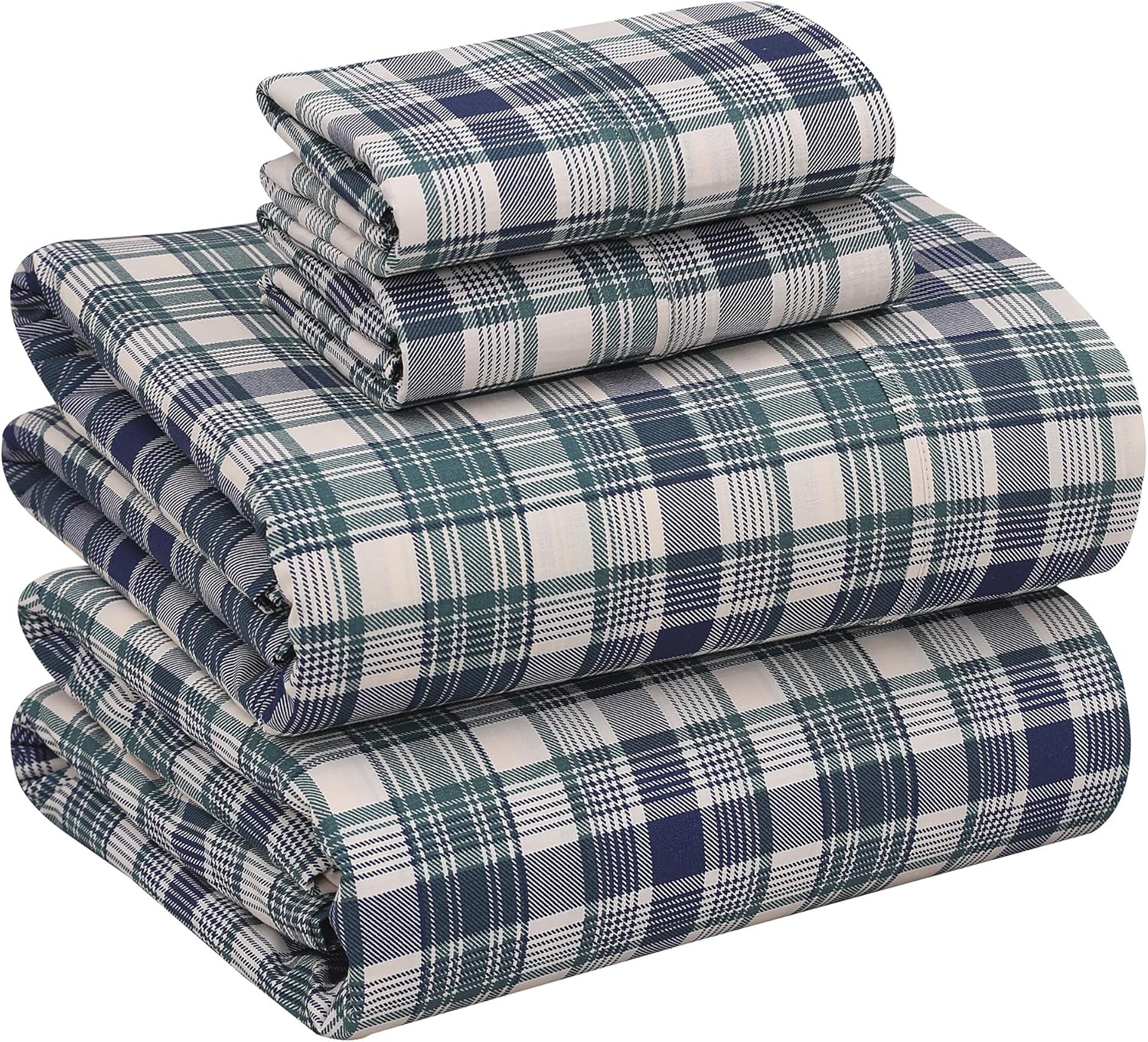 RUVANTI 100 Cotton Sheets for Queen Size Bed Crispy