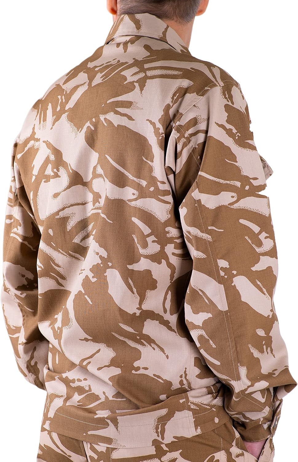British Army Jacket Combat Tropical Desert Camouflage Shirts Men DPM Camo lightweight military surplus issue - Image 3