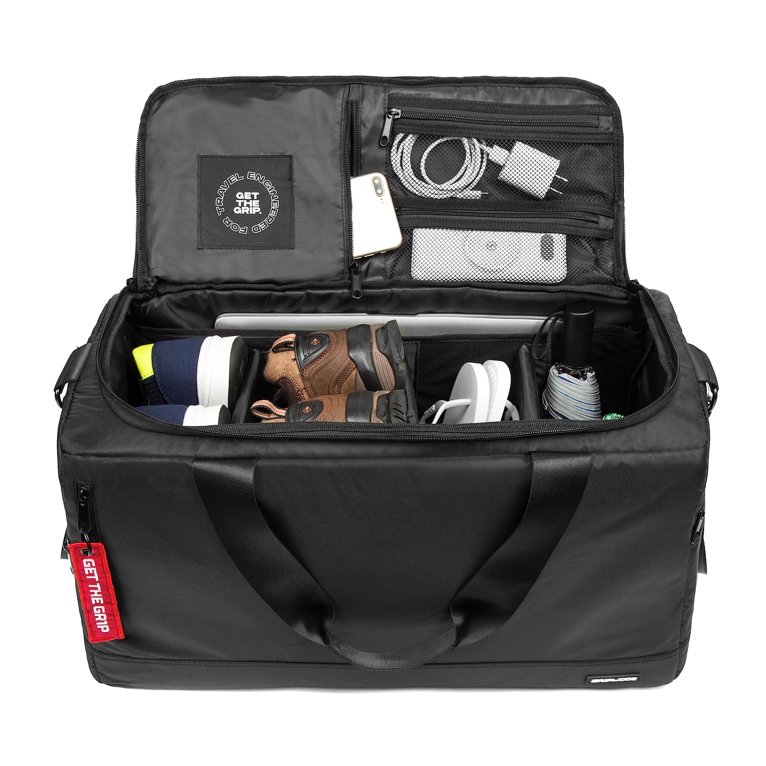 Bearformance® Ultimate Sportbag | Bolsa De Deporte Sostenible Con Compartimento Para Zapatos Y Compartimento Húmedo Con Función De Mochila Para Hombre Y Mujer Para Deportes, Entrenamiento, Gimnasio