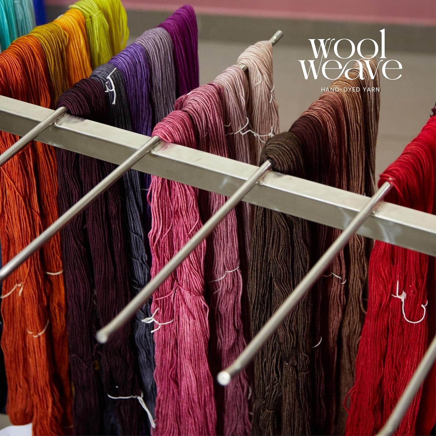 Superwash Merino Wool Yarn for Knitting & Crocheting - Premium Hand Dyed Yarns, 100gr, 240 Yards, Dk Weight - Luxurious, Soft & Durable Yellow Yarn
