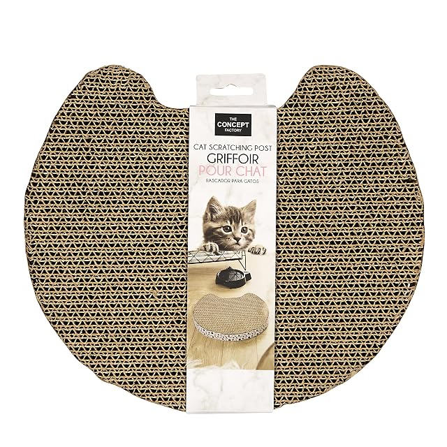 Foto 7 de 8 de THE CONCEPT FACTORY - AN5241 Rascador para Gato - Diseñado para Proteger Tu Hogar - Diseño Elegante y Moderno
