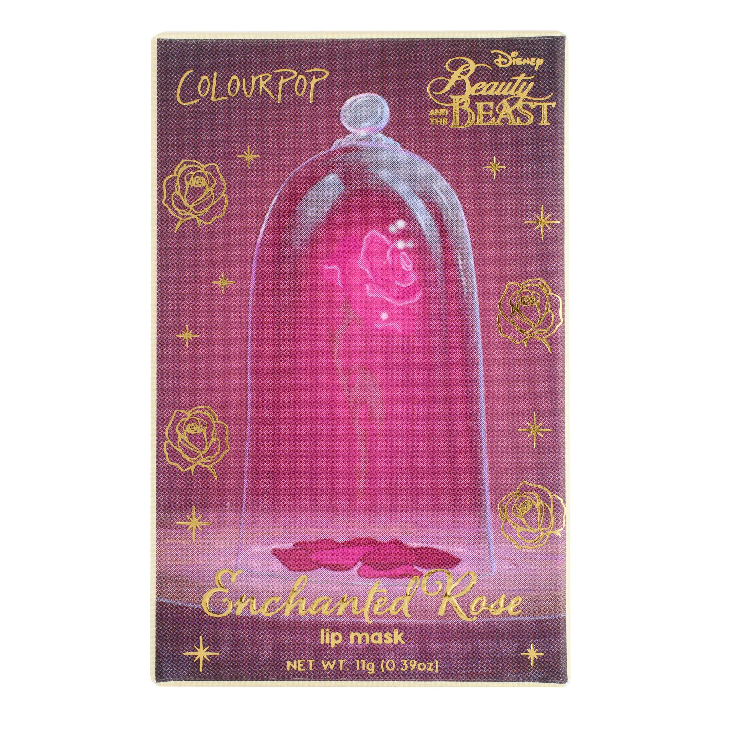 ColourPop Lip Mask - Leave-On Lip Moisturizer & Overnight Mask - Replenishes Dry Lips with Shea Butter, Squalane & Vitamin E - Enchanted Rose (0.5 oz)